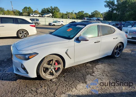 2019 Genesis G70 Prestige из США, поврежденный, VIN KMTG34LE0KU026759